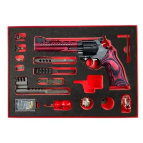 KORTH Super Sport GTA red cal .357 Mag 6 JWilson Grip black/red incl Perfo ki