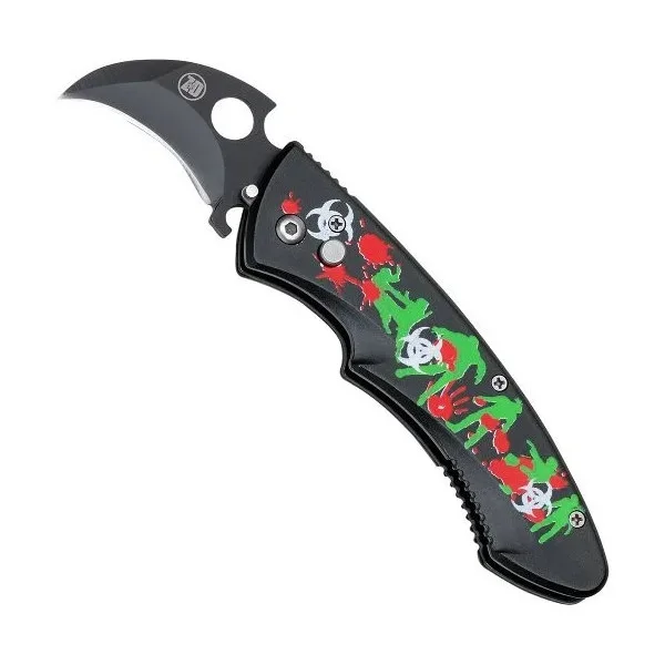 Haller Couteau auto Zombie