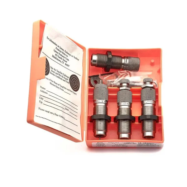 Lyman Jeu de Matrices Carbure 4 Pièces Calibre .40SW
