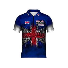 T-shirt officiel DED Grande-Bretagne PCCMR Worldshoot 2025, taille : 10XL, nom personnalisé : avec nom personnalisé, type de vêt