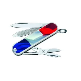 CANIF VICTORINOX CLASSIC BLANC DRAPEAU FRANCAIS