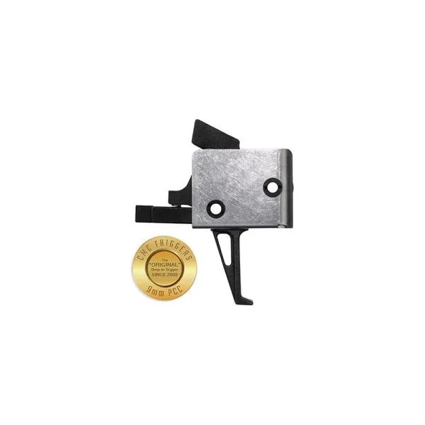 CMC Triggers Bloc détente AR9-PCC Single Stage droite 1,59 kg (3,5lbs)