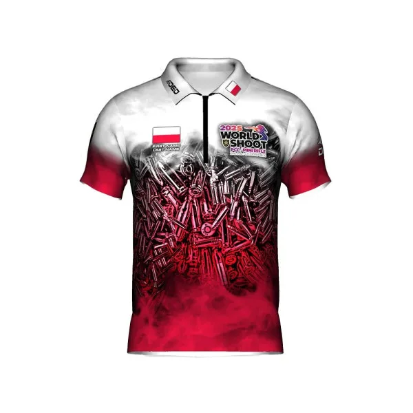 T-shirt DED CUSTOM Pologne PCCMR Worldshoot 2025 - Homme 10XL
