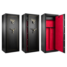 Coffre Rietti 18 armes à clef 3mm  Chez DEVILLE ARMORY. Votre armurerie en ligne.