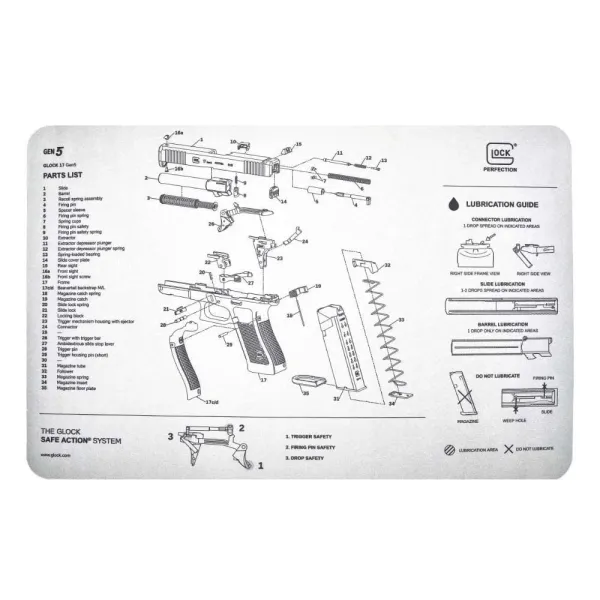 GLOCK Gen5 Maintenance Bench Mat