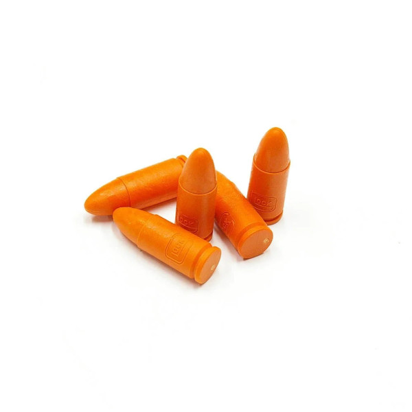 Munitions d'entraînement de sécurité Glock 9x19 mm - 5 pièces/ensemble  Chez DEVILLE ARMORY. Votre armurerie en ligne.