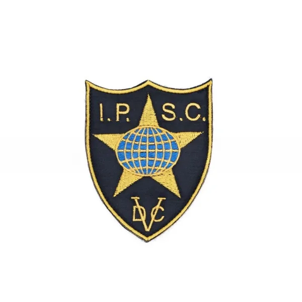 Official Licensed "IPSC Shield" DVC Velcro Patch, Hook-and-Loop