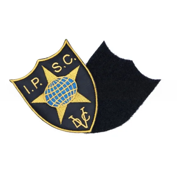 Official Licensed "IPSC Shield" DVC Velcro Patch, Hook-and-Loop