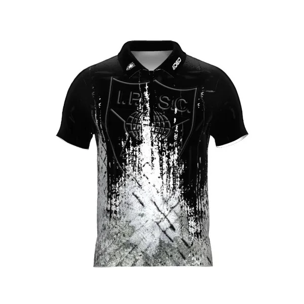 T-shirt DED CUSTOM IPSC Pathfinder Noir Personnalisable