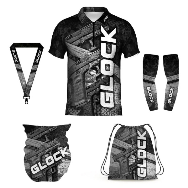 DED GLOCK Match Sportswear Set, size: 6XL, Custom Name: No Name, Clothes type: Regular (Men)  Chez DEVILLE ARMORY. Votre armurer