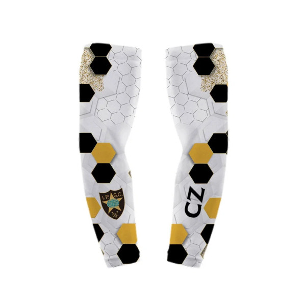 DED CZ WHITE Arm Sleeves, size: XXS  Chez DEVILLE ARMORY. Votre armurerie en ligne.