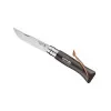 OPINEL N°8 VRI NOIR BRUN + LIEN BAROUDEUR