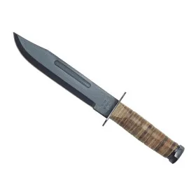POIGNARD HERBERTZ BOWIE CUIR 18 CM + ETUI