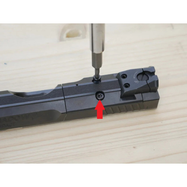 Vis de cover plate Shdow2 Opric ready  Chez DEVILLE ARMORY. Votre armurerie en ligne.