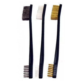 Set de 3 brosse de nettoyage  Chez DEVILLE ARMORY. Votre armurerie en ligne.