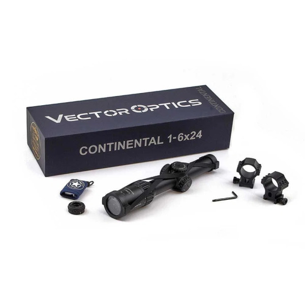 Lunette de visée tactique LPVO Vector Optics SCOC-23T CONTINENTAL x6 1-6X24
