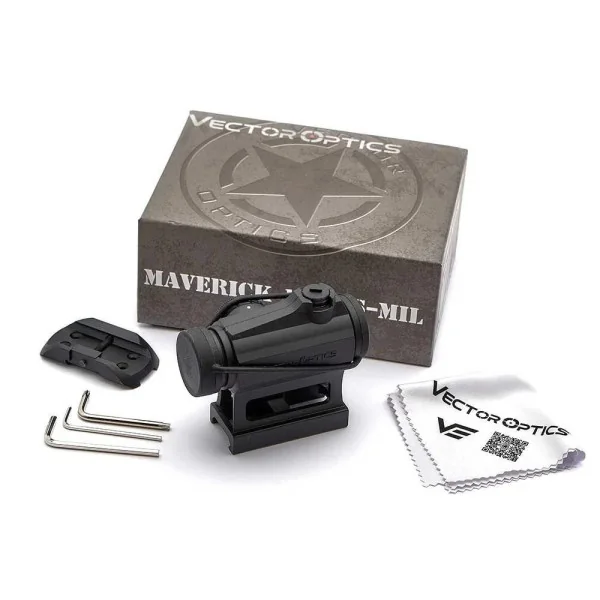 Vector Optics SCRD-41 Maverick 1x22 S-MIL IPX4 3MOA Viseur à point rouge