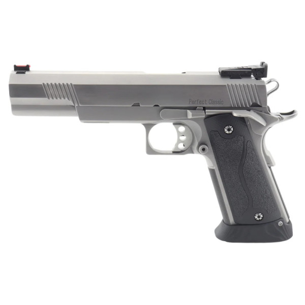 Pistolet STP Perfect Classic 5.4 45Acp INOX  Chez DEVILLE ARMORY. Votre armurerie en ligne.