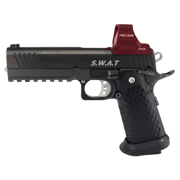 Pistolet STP SWAT 5.0 45Acp OPTICS  Chez DEVILLE ARMORY. Votre armurerie en ligne.