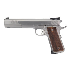 Pistolet STP Sentry 6.0 9x19 INOX  Chez DEVILLE ARMORY. Votre armurerie en ligne.