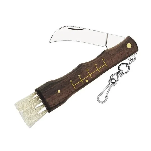 COUTEAU A CHAMPIGNONS HERBERTZ BOIS 11 CM INOX