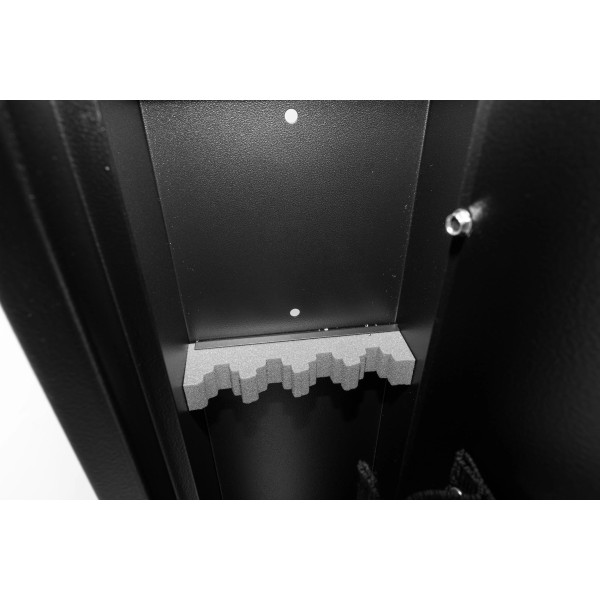 Coffre Rietti 5 armes à clef 140 cm 2mm  Chez DEVILLE ARMORY. Votre armurerie en ligne.