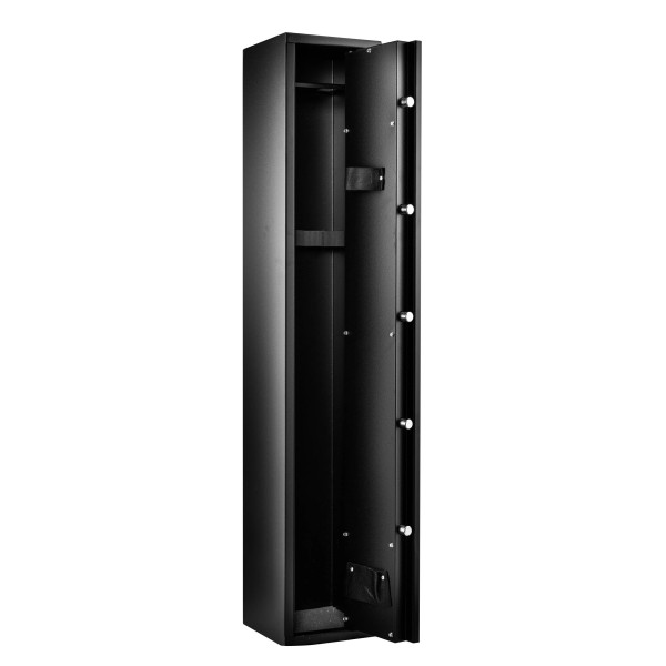 Coffre Rietti 5 armes à clef 140 cm 2mm  Chez DEVILLE ARMORY. Votre armurerie en ligne.