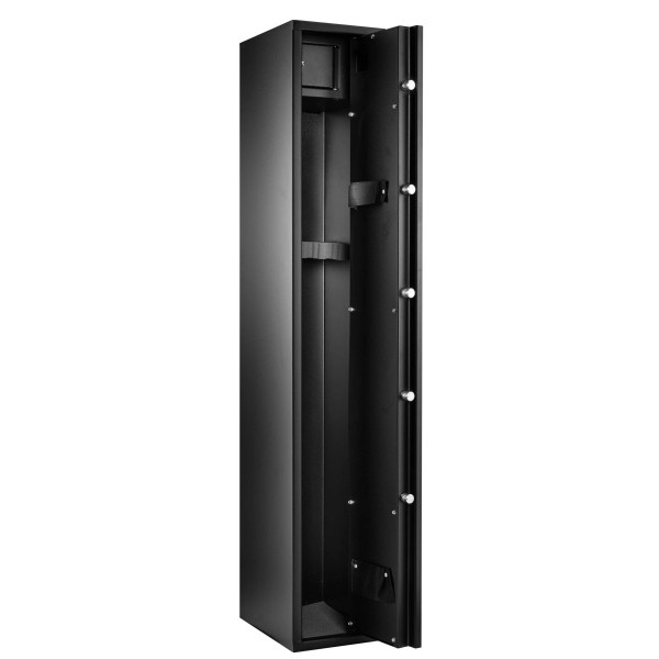 Coffre Rietti 5 armes à clef 150cm 2mm  Chez DEVILLE ARMORY. Votre armurerie en ligne.