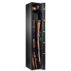 Coffre Rietti 5 armes à clef 150cm 2mm  Chez DEVILLE ARMORY. Votre armurerie en ligne.