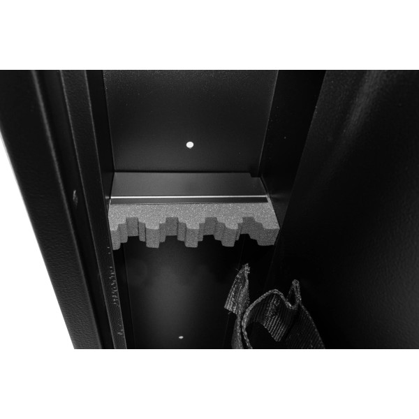 Coffre Rietti 5 armes à clef 150cm 2mm  Chez DEVILLE ARMORY. Votre armurerie en ligne.