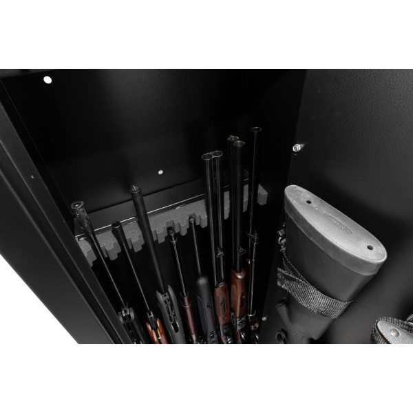 Coffre Rietti 10 armes à clef 2mm  Chez DEVILLE ARMORY. Votre armurerie en ligne.