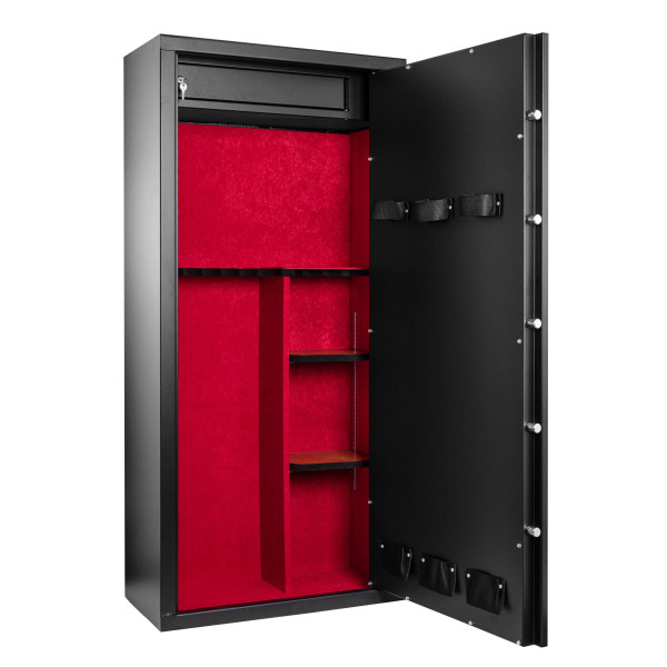 Coffre Rietti 14 armes à clef 2mm  Chez DEVILLE ARMORY. Votre armurerie en ligne.