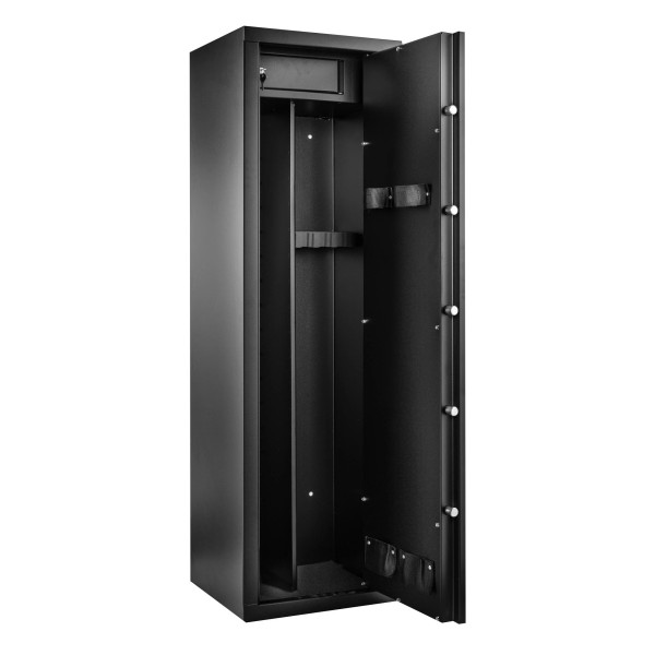 Coffre Rietti 9 armes à clef 2mm  Chez DEVILLE ARMORY. Votre armurerie en ligne.