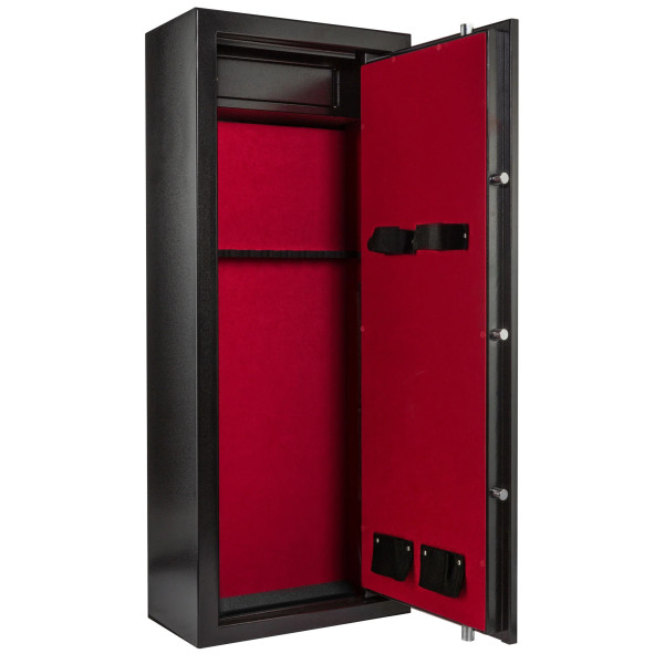 Coffre Rietti 10 armes à clefs 3 mm  Chez DEVILLE ARMORY. Votre armurerie en ligne.