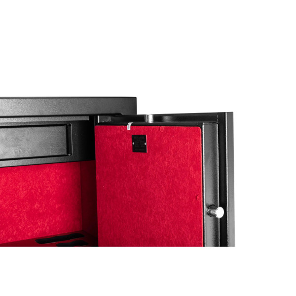 Coffre Rietti 18 armes à clef 3mm  Chez DEVILLE ARMORY. Votre armurerie en ligne.