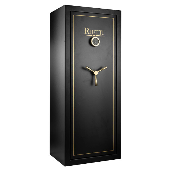 Coffre Rietti 18 armes à clef 3mm  Chez DEVILLE ARMORY. Votre armurerie en ligne.