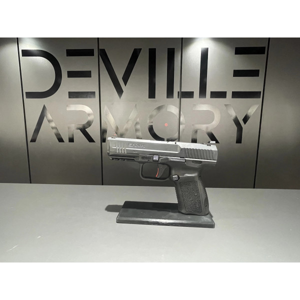 Pistolet CANIK TP-9 SF ELITE NOIR 9X19  Chez DEVILLE ARMORY. Votre armurerie en ligne.