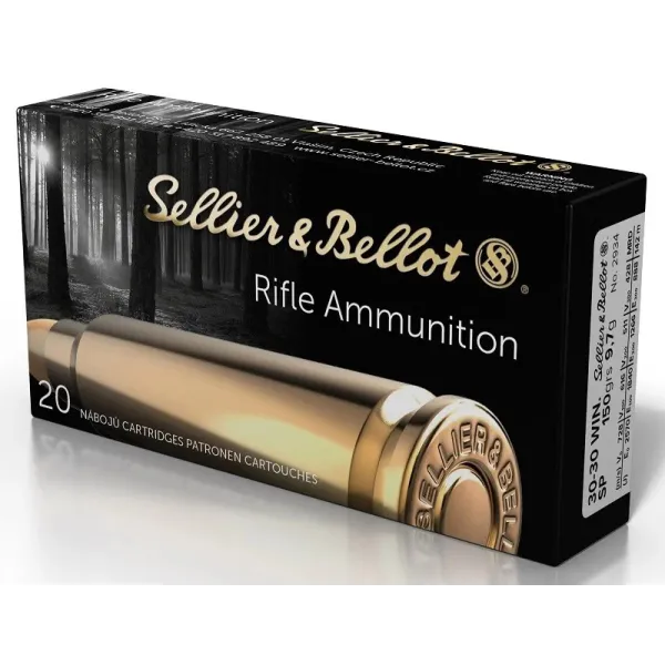 Cartouches Sellier & Bellot 30-30 WIN SP