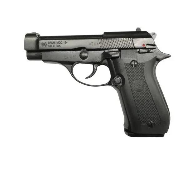 BBM PISTOLET BRUNI MODELE 84 NOIR 9MM BLANC/GAZ