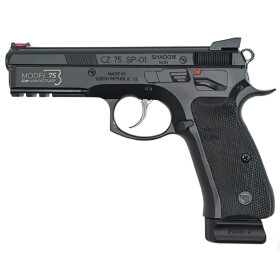 Pistolet CZ 75 SP01 SHADOW 9X19 "50th Anniversary"  Chez DEVILLE ARMORY. Votre armurerie en ligne.