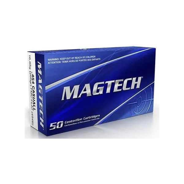 CARTOUCHES MAGTECH 454 CASULL 260GR FMJ FLAT