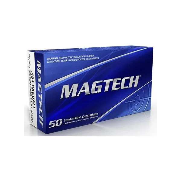 CARTOUCHES MAGTECH 454 CASULL 260GR FMJ FLAT