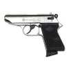 BBM PISTOLET BRUNI POLICE NICKELÉ 9MM BLANC/GAZ