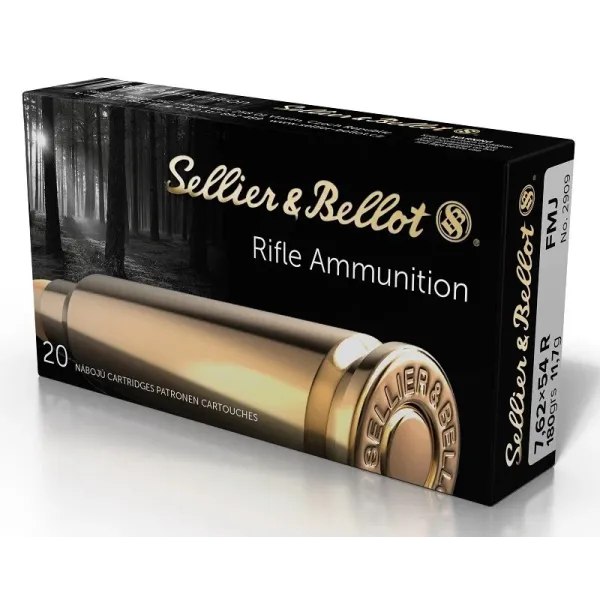 Sellier Bellot Cartouches S&B 7,62X54R SP 180gn