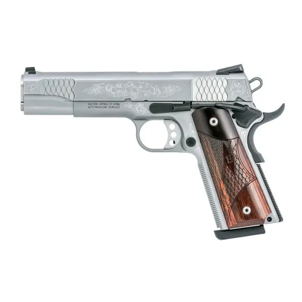 Smith et Wesson Pistolet S&W 1911 E-SERIES GRAVE CAL.45ACP