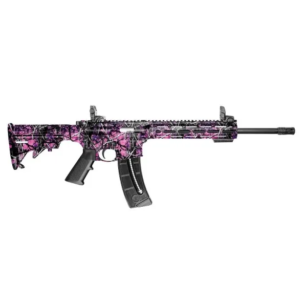 Smith et Wesson CARABINE S&W M&P15 22 SPORT CAMO MUDDY GIRL 16.5" 22LR 10212*