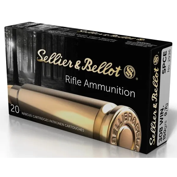 Sellier Bellot Cartouches S&B 308Win SPCE 150gn