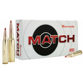 Boîte de 20 cartouches Hornady 6.5 CREEDMOOR 147 GR ELD® MATCH  Chez DEVILLE ARMORY. Votre armurerie en ligne.