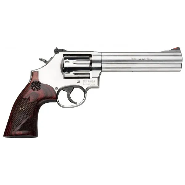 Smith et Wesson Revolver S&W 686 PLUS LUXE CAL.357MAG CROSSE BOIS 7 COUPS 6" 150712*
