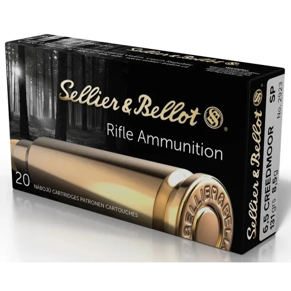 Sellier Bellot Cartouches S&B 6,5 CREEDMOOR SP 130GR